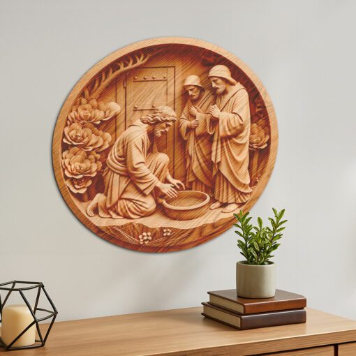 Jesus 3D Illusion Laser Engraving File, Faith Art,