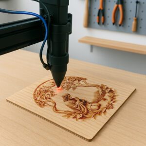 Jesus 3D Illusion Laser Engraving File, Praying in