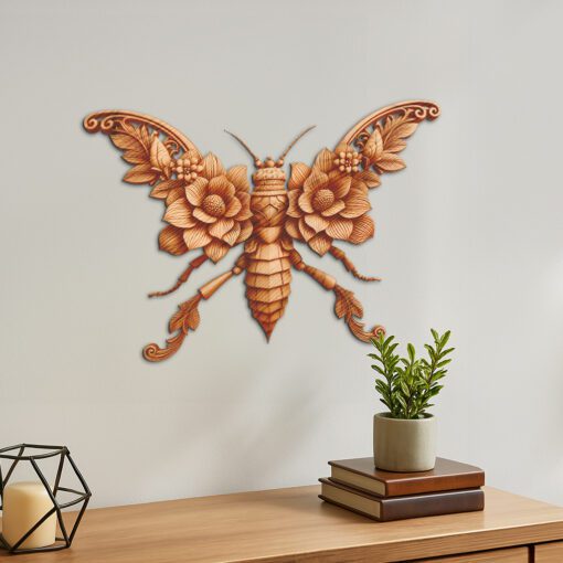 Walking Stick Insect 3D Illusion Laser Engraving File,
