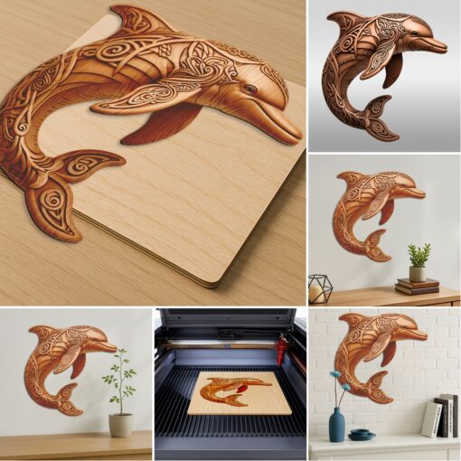 3D Animal Illusion Laser Engraving Bundle, Wild Creature