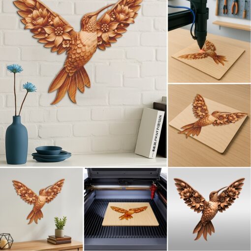 Animal 3D Illusion Laser Engraving Bundle, Wild Designs,
