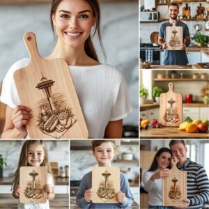 Charcuterie Board Laser Engraving Bundle, Rustic Kitchen Decor,