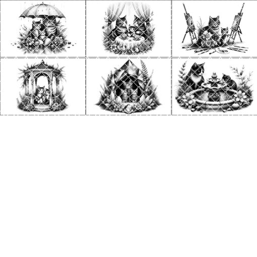 Charcuterie Board Laser Engraving Designs, Cat Family Kitchen