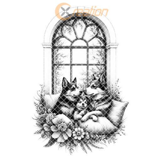 File per incisione laser per tagliere di salumi, cornice per finestra famiglia Husky, decorazioni rustiche per la cucina - immagine 7