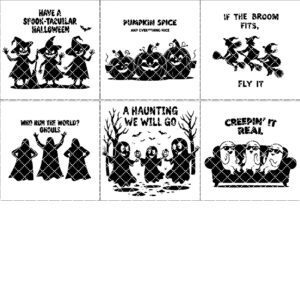 Halloween Charcuterie Board Bundle, Funny Party Engraving Designs