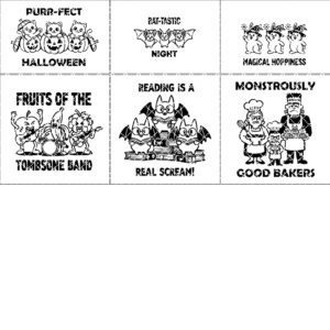 Halloween Charcuterie Board Bundle, Funny Spooky Engraving Designs