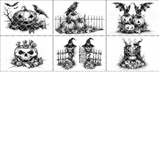 Halloween Charcuterie Board Engraving Bundle, 6 Spooky Laser