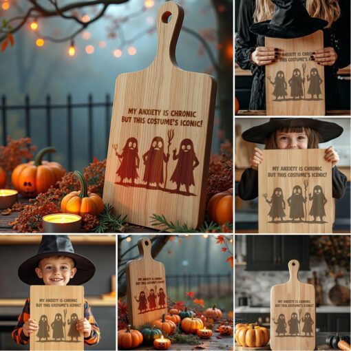 Halloween Charcuterie Board Engraving Bundle, Funny Boo Designs,