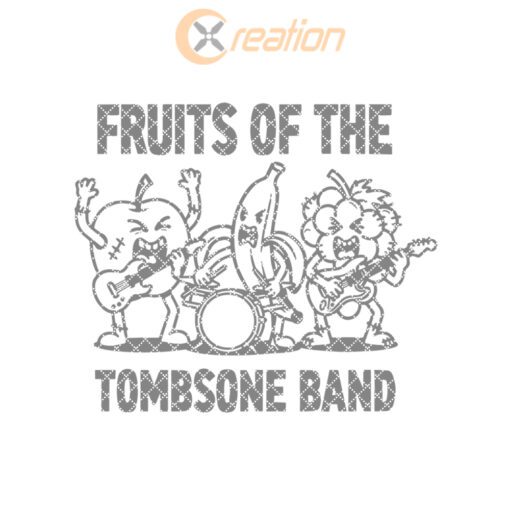 Halloween Charcuterie Board Engraving File, Funny Zombie Fruit