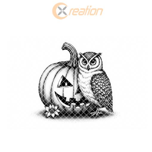 Halloween Charcuterie Board Engraving File, Pumpkin Owl Candle