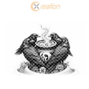 Halloween Charcuterie Board Engraving File, Raven Cauldron, Spooky