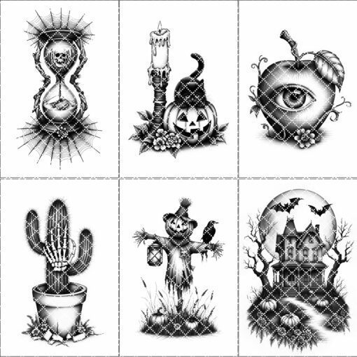 Halloween Charcuterie Board Laser Engraving Designs, Spooky Bundle,