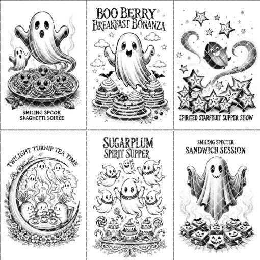 Halloween Charcuterie Board Laser Engraving File Bundle, Funny