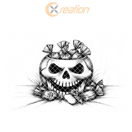 Halloween Charcuterie Board Laser File, Skull Candy Bowl,