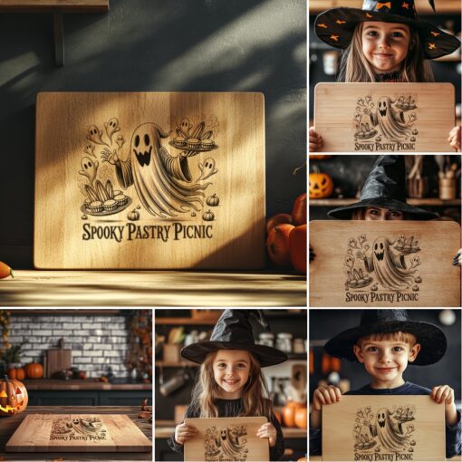 Halloween Laser Engraving Bundle, Funny Charcuterie Board Designs,