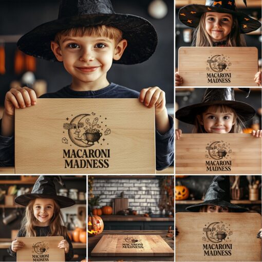 Halloween Laser Engraving File for Charcuterie Board, 6