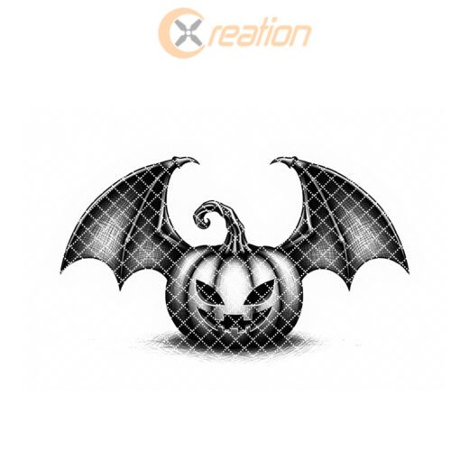 File di incisione laser gatto zucca di Halloween, design spettrale per tagliere di salumi - immagine 6
