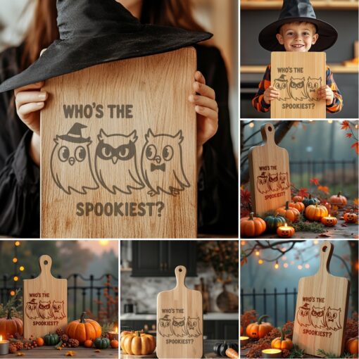 Halloween Spooky Charcuterie Board Bundle, Funny Horror Party
