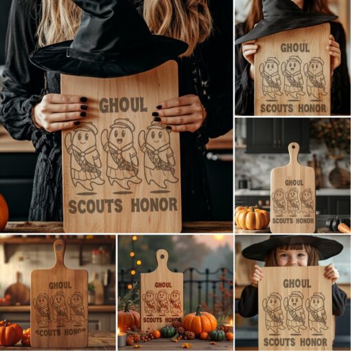 Halloween Spooky Charcuterie Board Bundle, Funny Horror Party