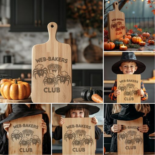 Halloween Spooky Charcuterie Board Bundle, Funny Horror Party