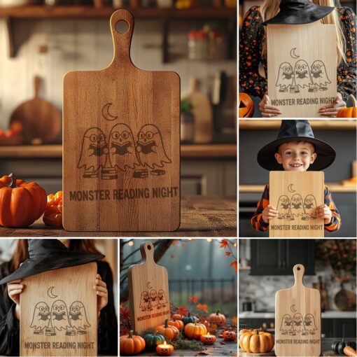 Halloween Spooky Charcuterie Board Bundle, Funny Horror Party