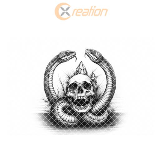 Archivo para tabla de charcutería de Halloween, bandeja de quesos con serpiente y calavera grabadas con láser - Imagen 6
