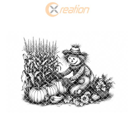 Halloween Charcuterie Laser File, Scarecrow Pumpkin Board, Spooky
