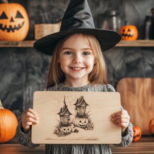 Halloween Charcuterie, Spider Lanterns Laser Engraving File, Spooky