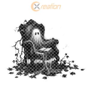 Halloween Haunted Charcuterie Board Laser File, Sinister Armchair,