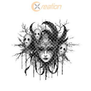 Halloween Laser Engraving File, Spectral Masquerade Mask for