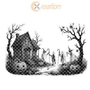 Halloween Laser Engraving File, Spooky Charcuterie Board, Ghost