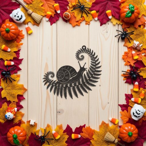 Halloween Ornament Bundle, 9 Spooky Designs for Laser