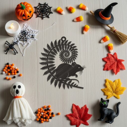 Paquete de adornos de Halloween, 9 archivos láser espeluznantes para decoraciones festivas del hogar - Imagen 2
