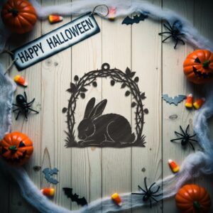 Halloween Ornament Bundle, Laser Craft Files, Spooky Decor