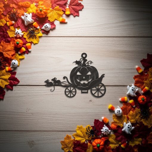 Halloween Ornament Bundle, Laser Cut Files, 9 Unique