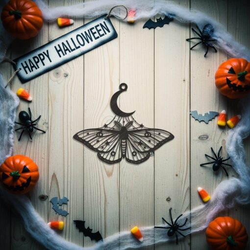 Halloween Ornament Bundle, Spooky Laser Designs for Glowforge,