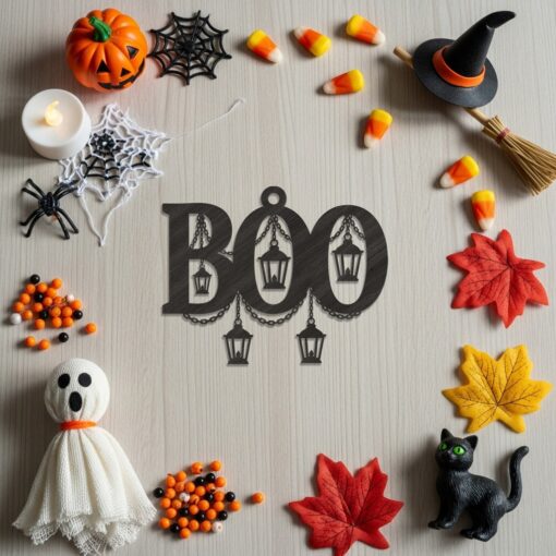 Halloween Ornament Bundle, Spooky Laser Designs for Tree