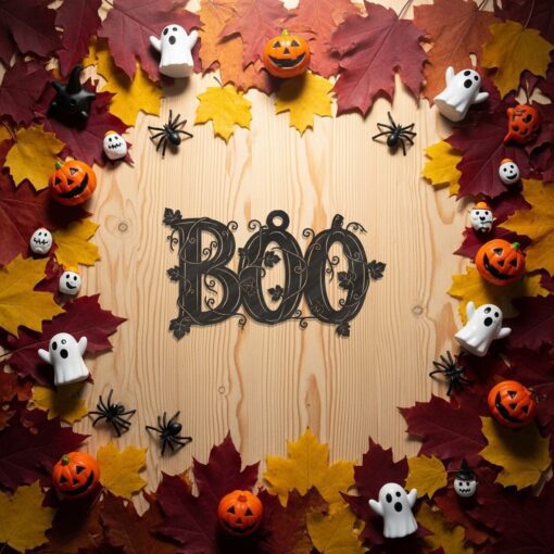 Halloween Ornament Bundle, Spooky Laser Designs for Tree