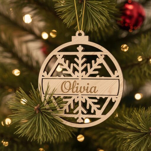 Pacchetto Ornamenti Natalizi Personalizzati, File di Design Laser per Lavoretti Festivi - immagine 2