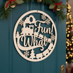 Christmas Door Hanger Bundle, 6 Monogram Designs, Welcome