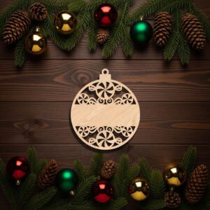 Christmas Ornament Personalised Candy Holder for Xmas Tree