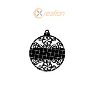 Christmas Ornament Personalised Candy Holder for Xmas Tree