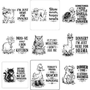 Charcharcuterie Board Laser Engraving Files, Whimsical Farmhouse Animal Designs, Family Name