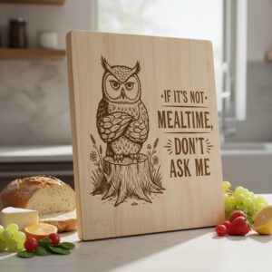 Charcharcuterie Board Laser Engraving Files, Whimsical Farmhouse Animal Designs, Family Name