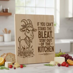 Charcharcuterie Board Laser Engraving Files, Whimsical Farmhouse Animal Designs, Family Name