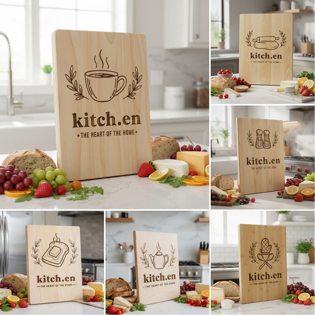 Charcuterie Board Engraving Files, Minimalist Kitchen Designs, Rolling Pin Bundle