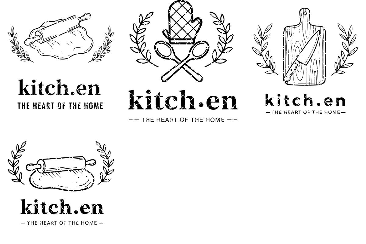 Fichiers de gravure pour planches de charcuterie, Designs de cuisine minimalistes, Ensemble de rouleaux à pâtisserie – Image 14