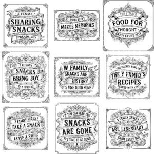 Engraving File Bundle for Boards, Family Name Charcuterie, Vintage Kitchen Quotes