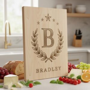Personalized Monogram Bundle for Laser Engraving, Charcuterie Boards, Wedding Decor