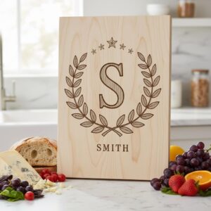 Personalized Monogram Bundle for Laser Engraving, Charcuterie Boards, Wedding Decor
